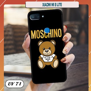 Ốp lưng Xiaomi Mi 8 Lite - lưng nhám viền dẻo
