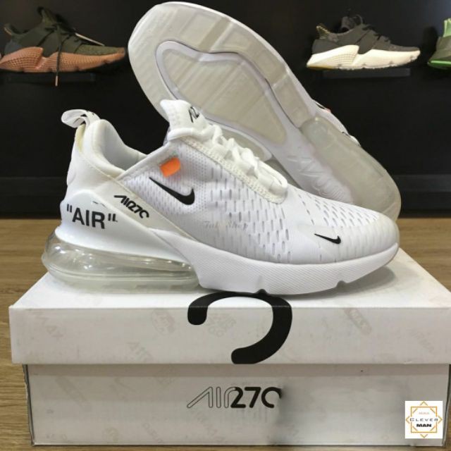 Giày Thể Thao AIR MAX 270 OFF WHITE Trắng