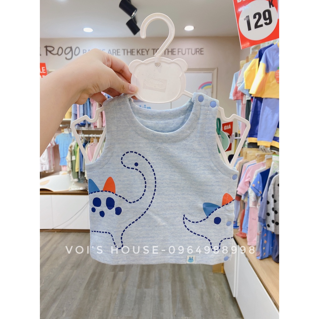 Áo Gile trần bông thêu gấu Lil UR1111