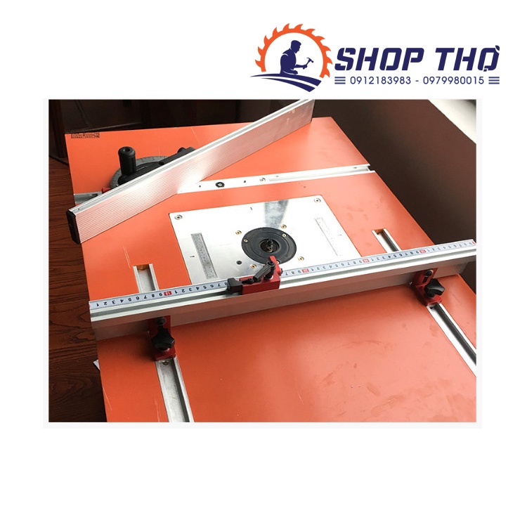 Thanh nhôm định hình chữ L chế bàn cưa bàn phay