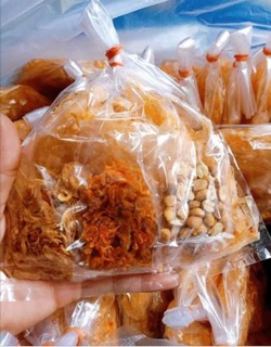Combo bánh tráng dẻo khô bò