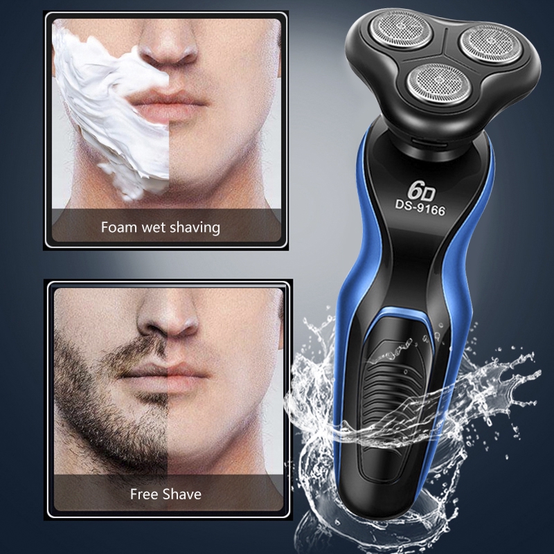 Men Electric Shaver Multifunction Wet and dry Shaving Machine Trimmer Cleaning Brush Face Care set