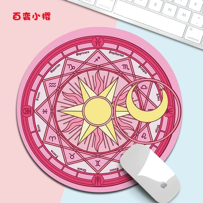 Lót ChuộT HìNh TròN HoạT HìNh ChốNg NướC 20 * 20 CM