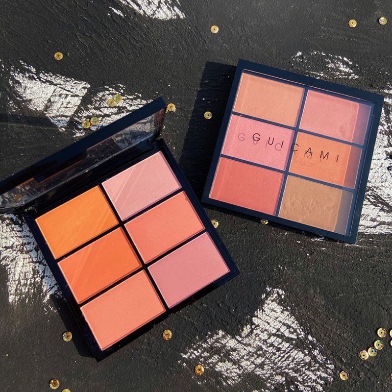 Bảng má hồng cam đào GUICAMI 6 màu | BigBuy360 - bigbuy360.vn