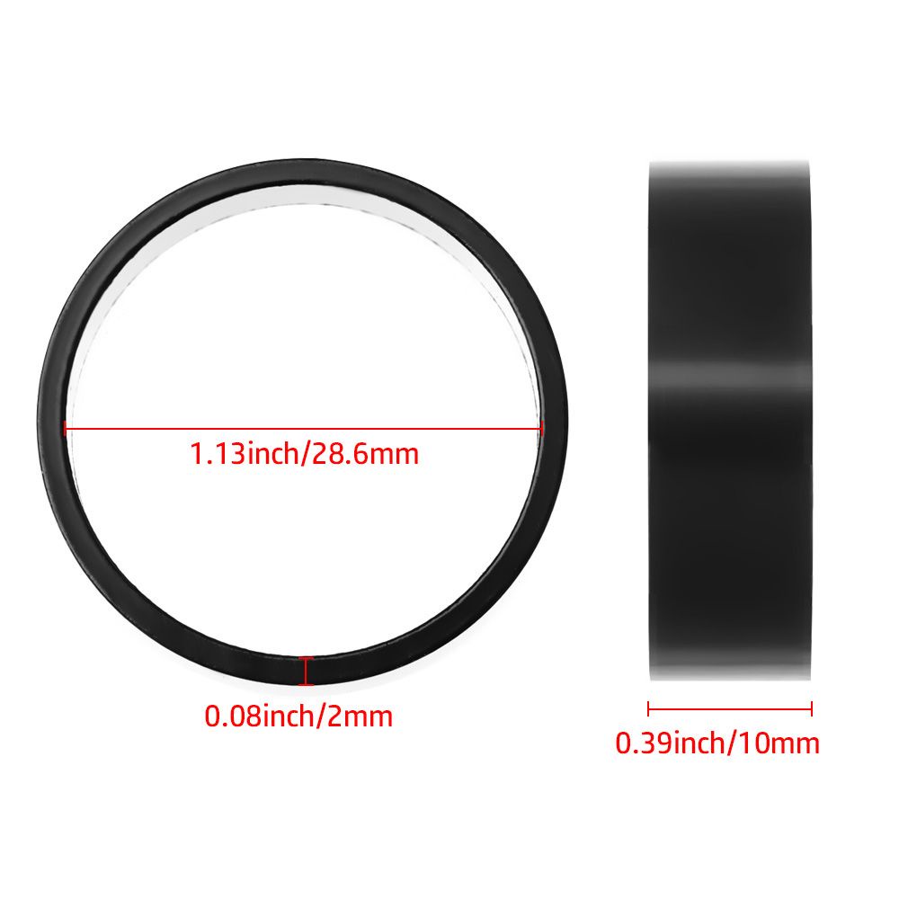 Bộ 5 Vòng Đệm Vòng Đệm Phuộc Trước 10mm Bằng Nhôm Gọn Nhẹ Cho Xe Đạp Leo Núi