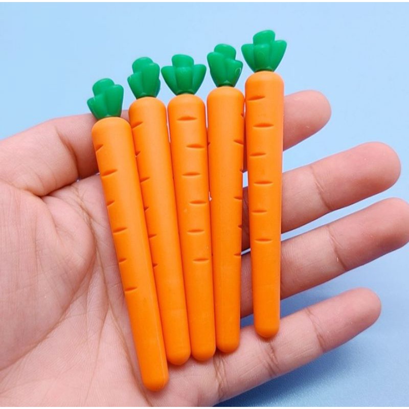 Bút Chì Kim/Viết Chì Bấm Hình Cà Rốt Độc Đáo - Ngòi 0.5mm