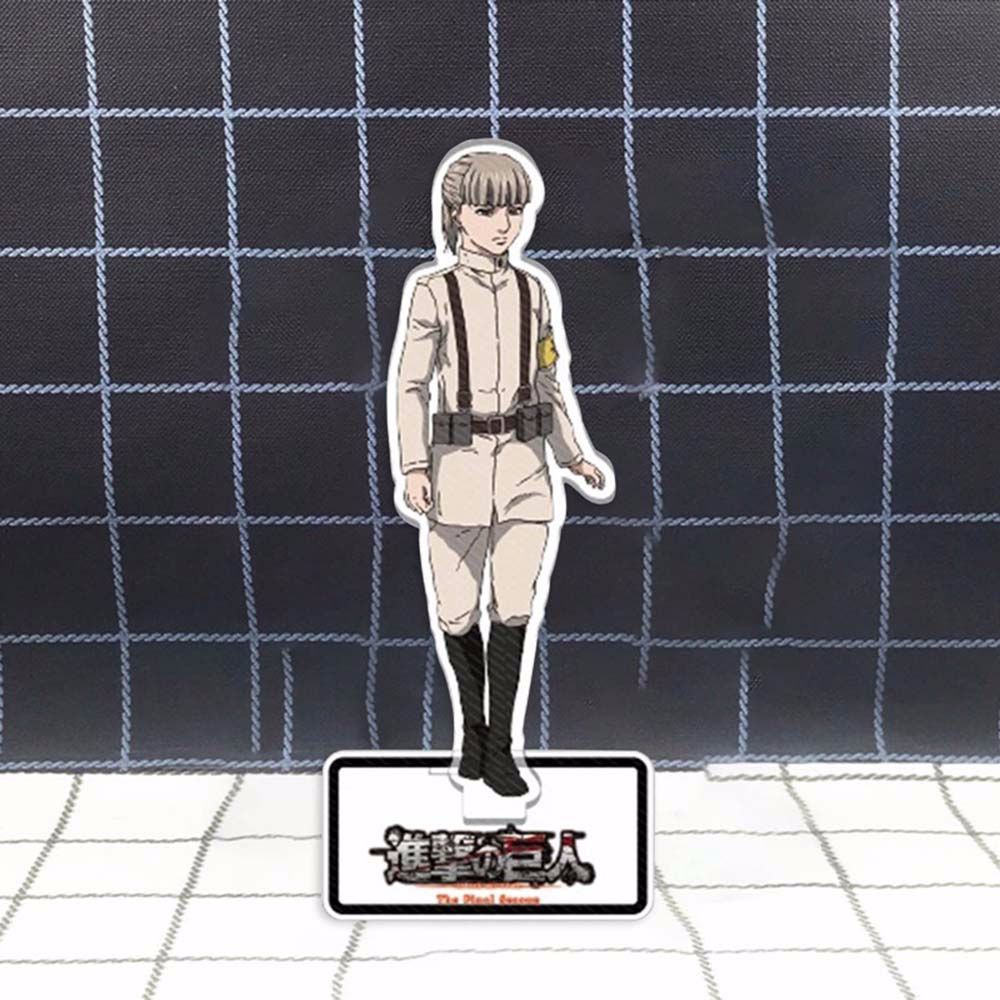 Tượng họa tiết nhân vật Levi Ackerman Shingeki no Kyojin Eren Jaeger độc đáo trang trí bàn