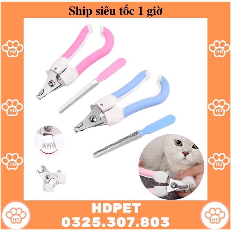 Dụng Cụ kìm Cắt Và Giũa Móng Dành Cho Thú Cưng Thiết Kế Nhỏ Gọn