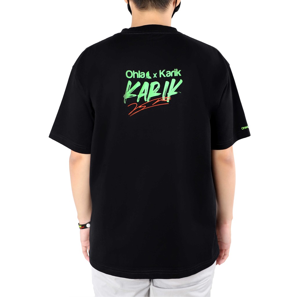 Áo thun đen Nam Nữ Ohla