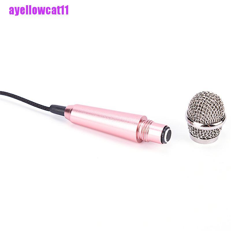 Mic Hát Karaoke Mini Ayc 2017 Cho Điện Thoại Máy Tính