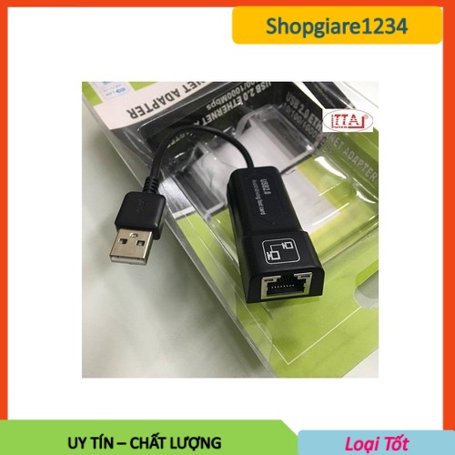 Cáp USB 3.0 ra Lan - USB Sang Lan ( 10 / 100 / 1000 )- USB ra Lan, Usb lan loại tốt