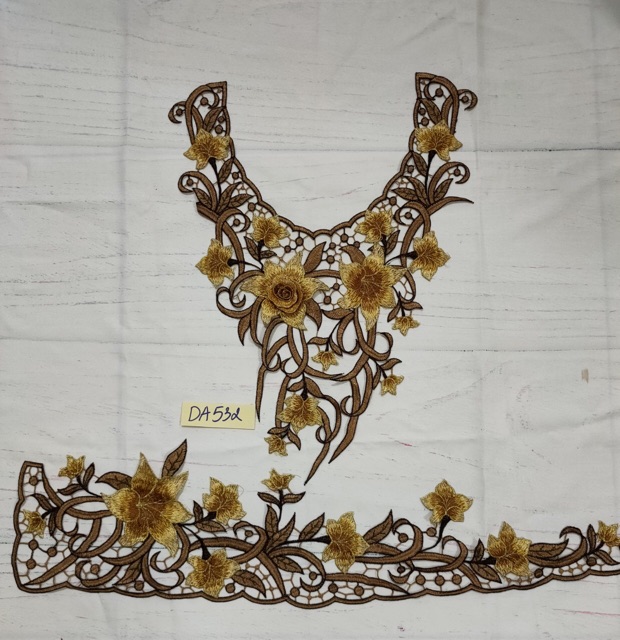 Cổ kèm lại áo mã DA532