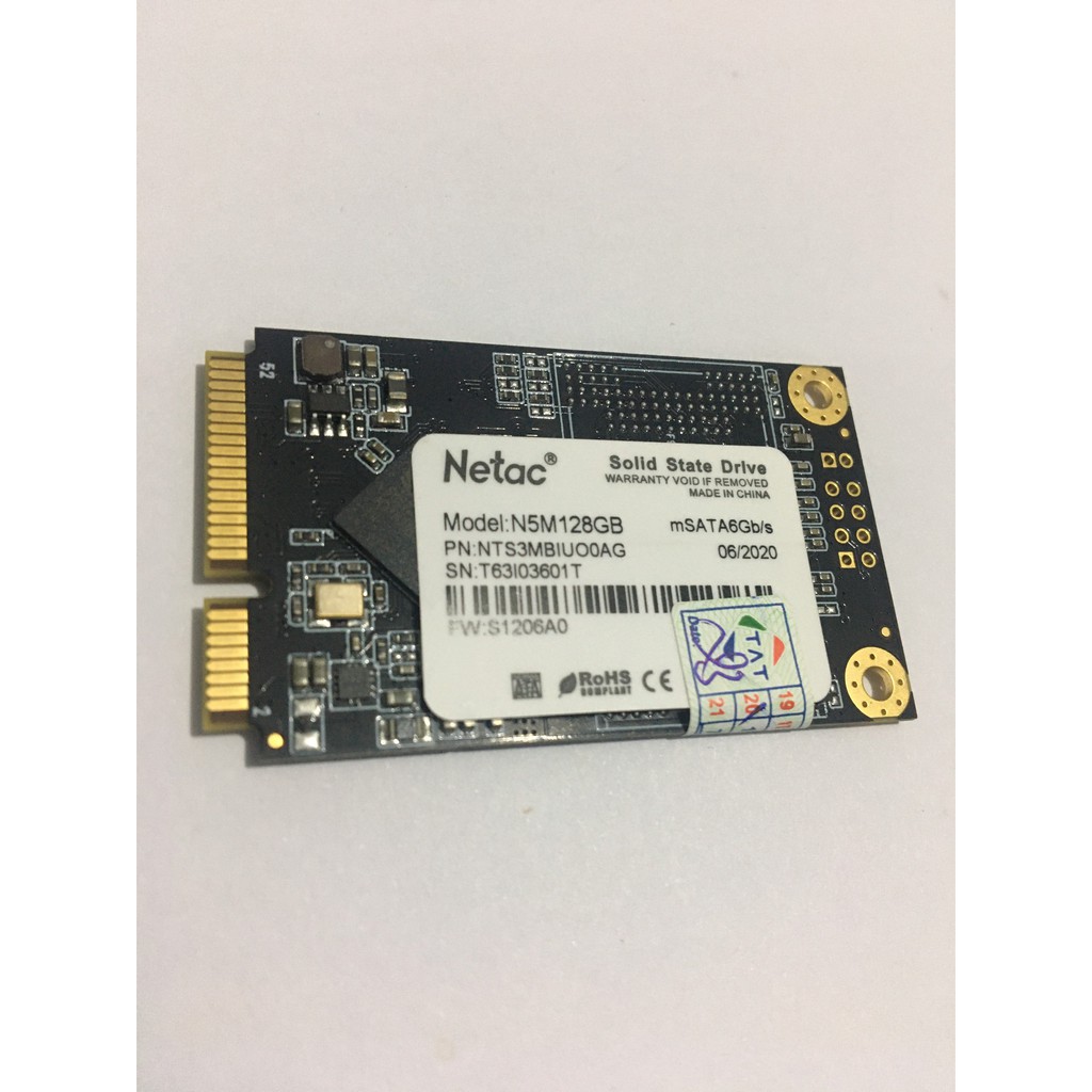 ổ cứng ssd netac mSata120GB