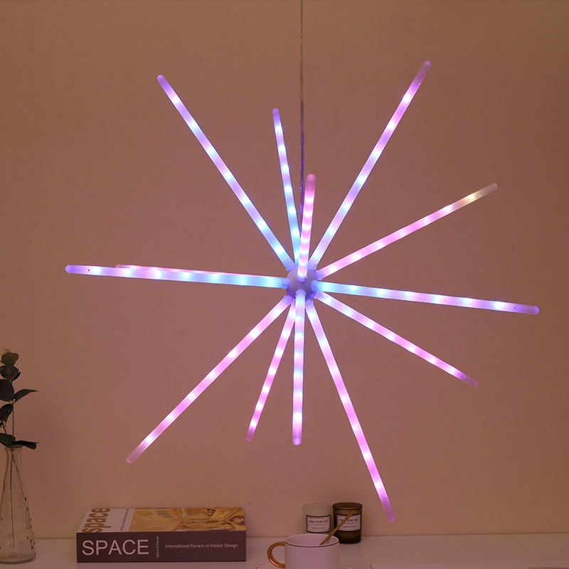 Đèn LED RGB DC 5V chống thấm nước hình pháo hoa độc đáo