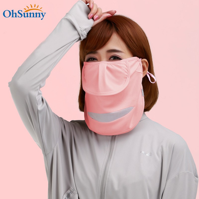 OhSunny Khẩu trang  bảo vệ cổ thoáng khí độc đáo chất lượng cao