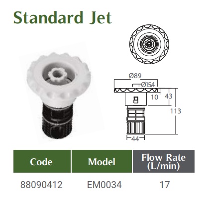 Mắt Massage Emaux EM0031 + Lõi EM0034