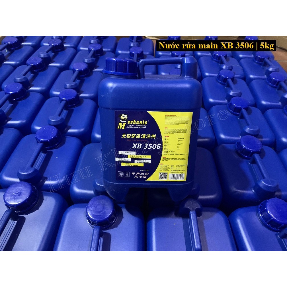 Nước tẩy rửa main, bo mạch không chì XB 3506 5kg | Mechanic