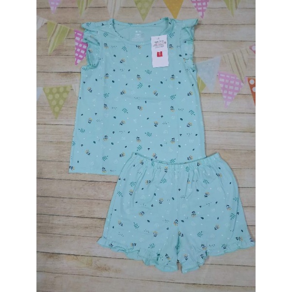 Bộ mặc nhà cotton bé gái Canifa