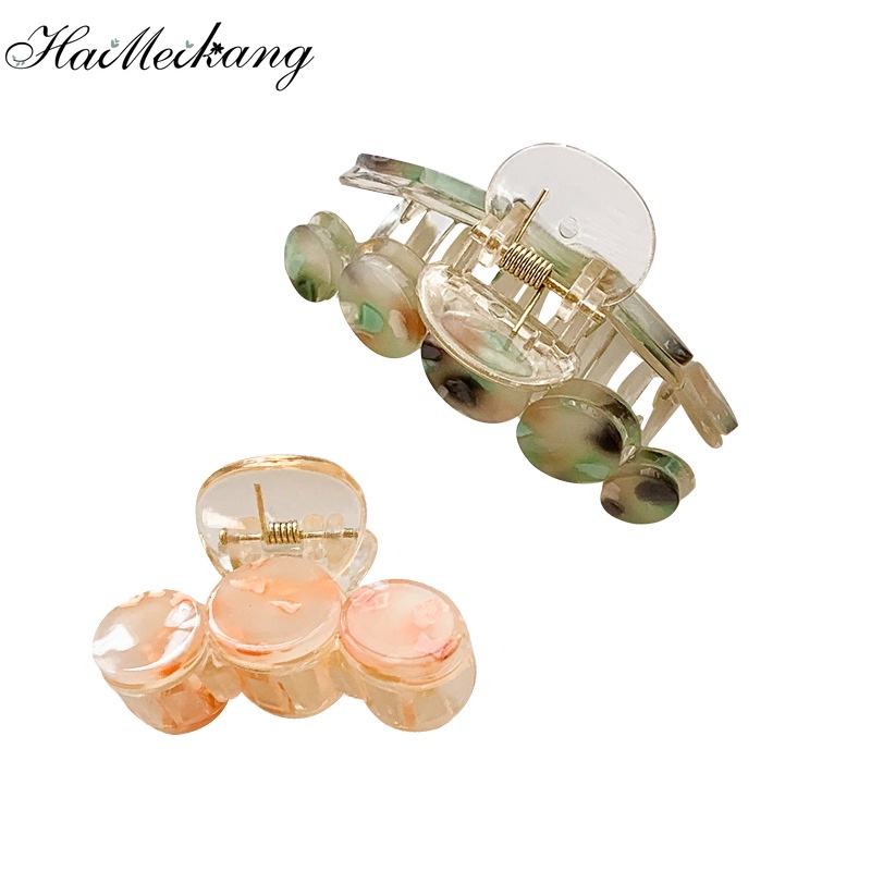 Kẹp Tóc Haimeikang Họa Tiết Hình Học Độc Đáo Phong Cách Hàn Quốc Cho Nữ