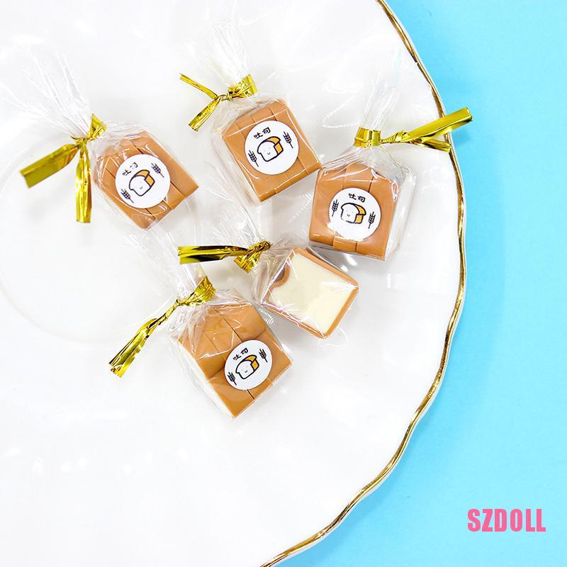 Set 3 Mô Hình Bánh Mì Đồ Chơi Mini Trang Trí Nhà Búp Bê