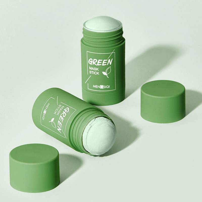 HEYXI Mặt nạ bùn dạng lăn Solid Mask chiết xuất trà xanh cà tím HMN1