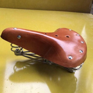 Yên giả cổ da bò thật