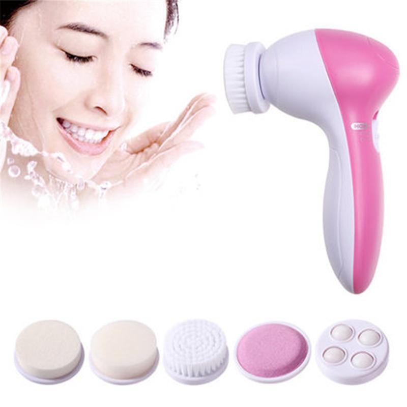 MÁY RỬA MẶT KIÊM MASSAGE TẠI NHÀ 5IN1