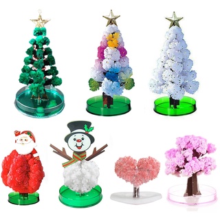 Đồ chơi cây thông giáng sinh mini DIY vui nhộn độc đáo dành cho người lớn và trẻ em