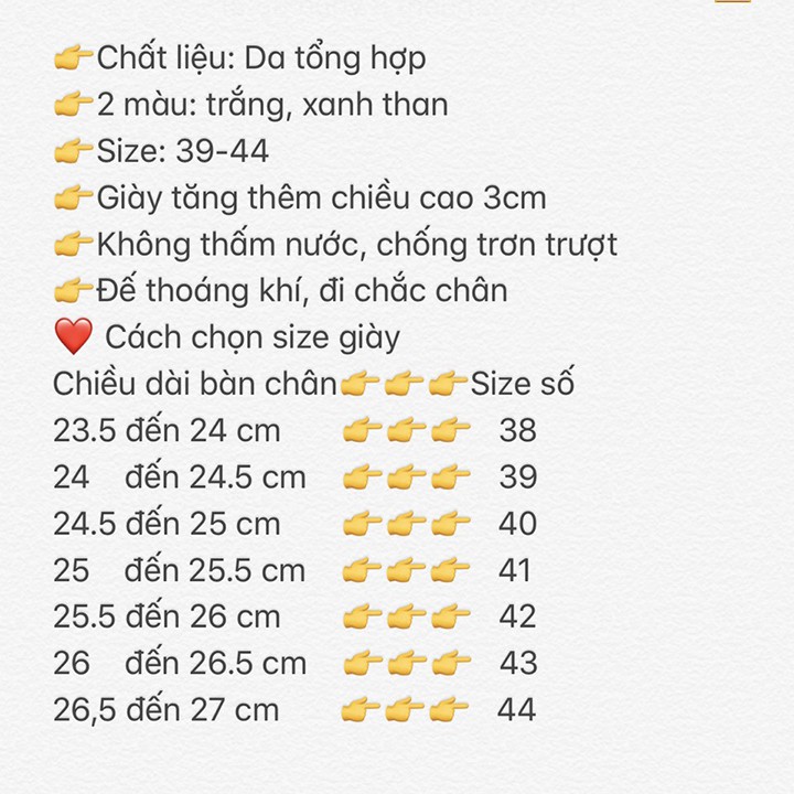 Giày thể thao nam 👟FREESHIP EXTRA 👟giày thể thao trắng xanh không thấm nước