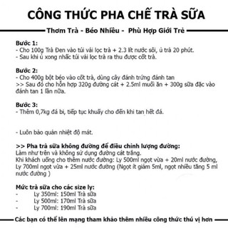 Trân châu đen tách lẻ 200gr