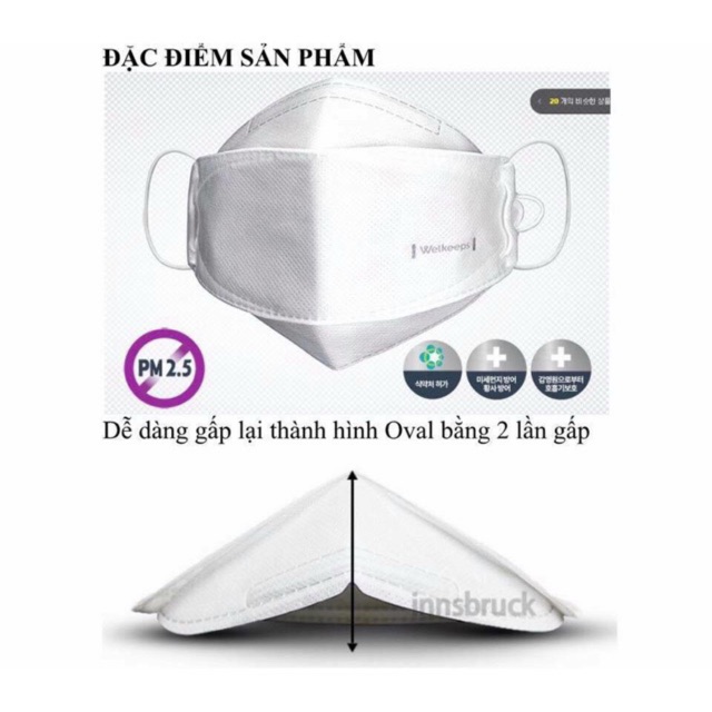 Khẩu trang KF94 KOREA