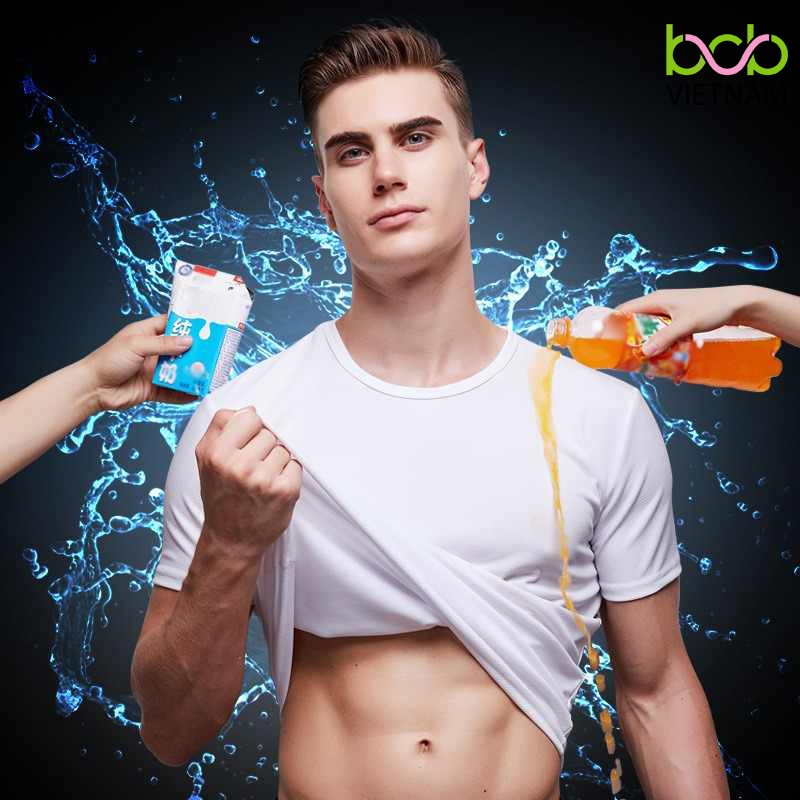 ÁO THUN CHỐNG THẤM NƯỚC THỜI TRANG – KHÁNG TẤT CẢ CÁC VẾT BẨN DẠNG LỎNG Áo chống nước