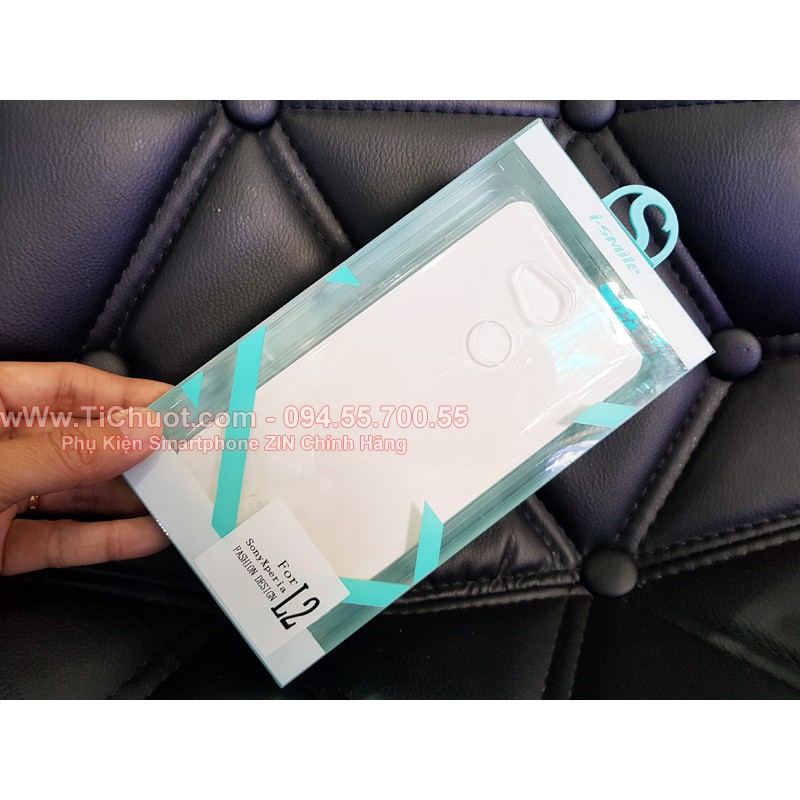 Ốp lưng Sony L2 i-Smile Dẻo trong suốt