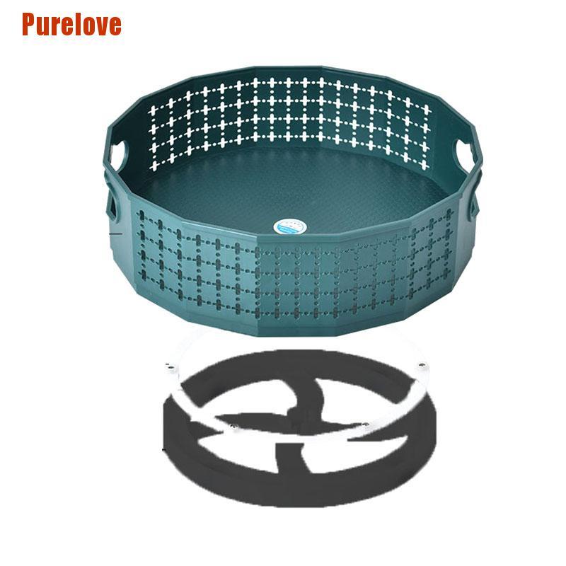 Khay Đựng Gia Vị Bằng Nhựa Xoay 360 Độ Tiện Dụng Cho Nhà Bếp