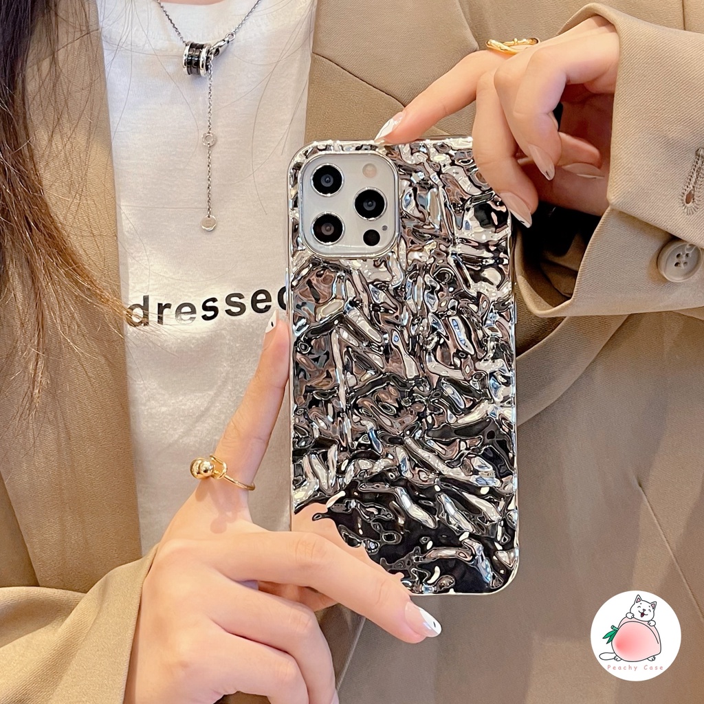 Ốp Điện Thoại TPU Mềm Mạ Điện Sáng Bóng Cho iPhone 14 13 11 12 Pro Max Xr Xs Max 6S 6 7 8Plus 12mini