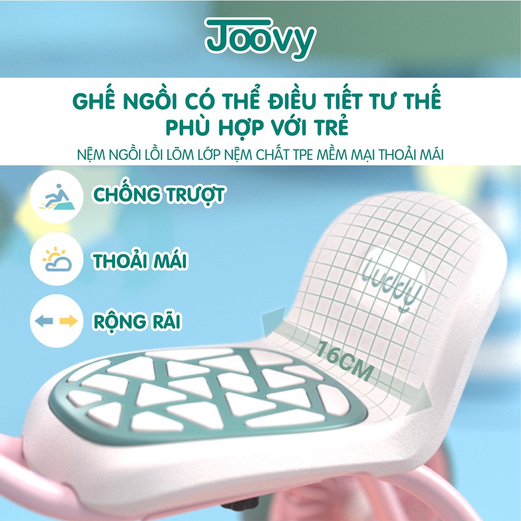 Xe đạp 3 bánh cho bé 1030 Luddy Joovy - Màu xanh