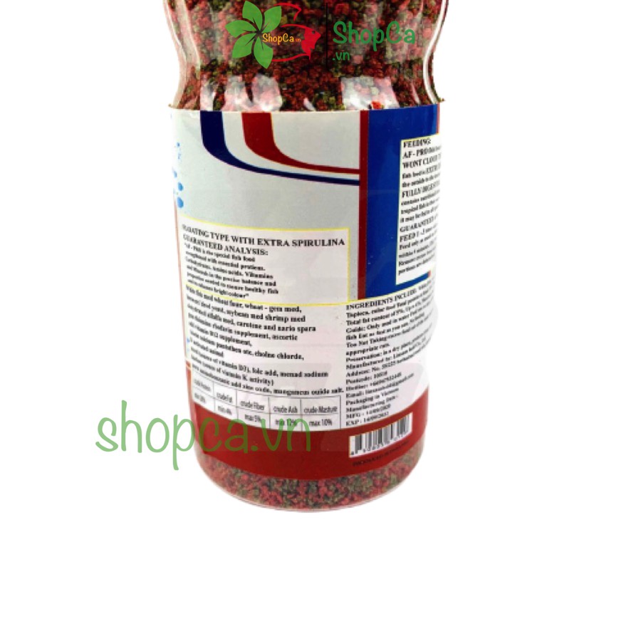 Thức ăn cá AF-PRO Loại tốt cho cá - Thức ăn hạt mịn nổi cho cá cảnh 50G - Good quality aquarium fish food