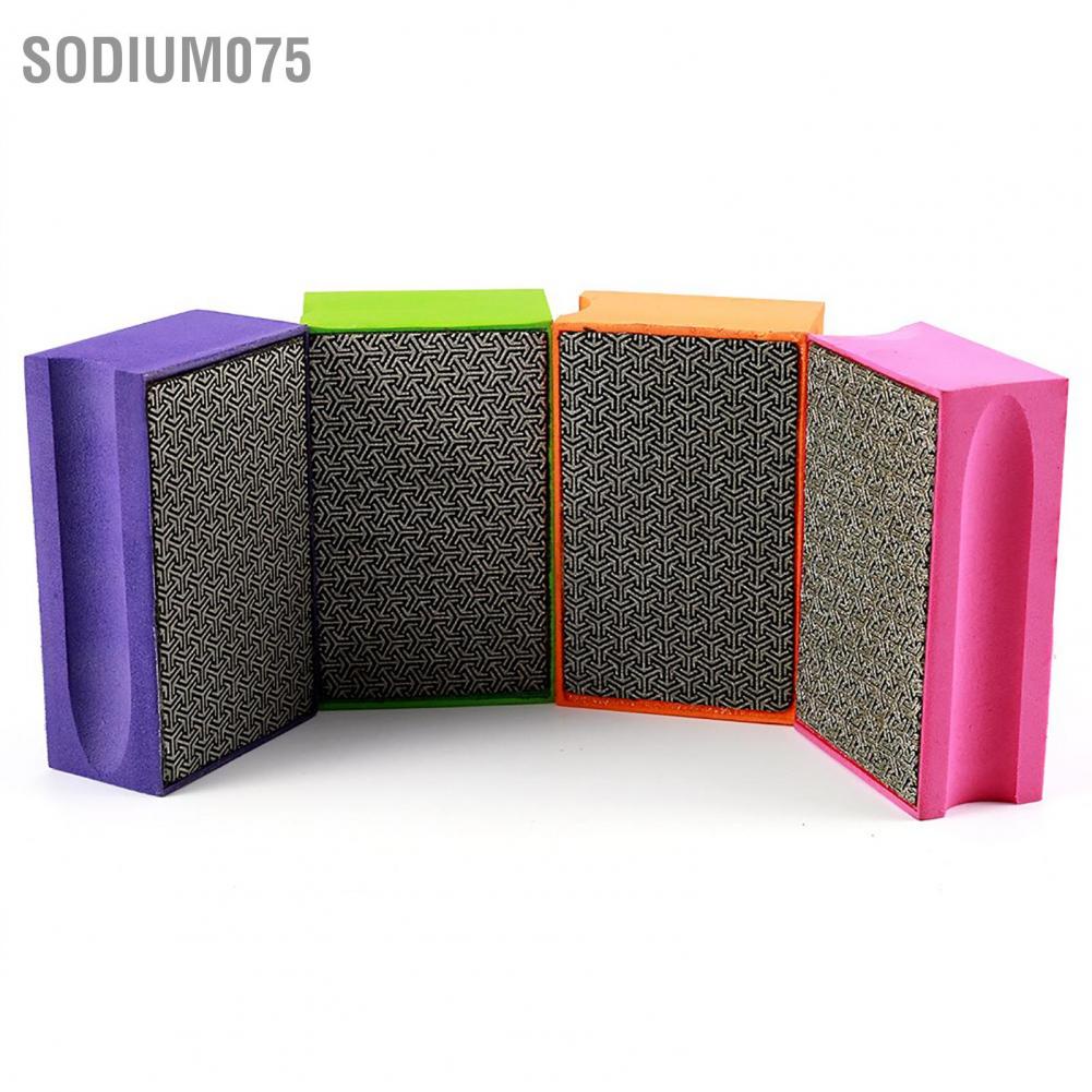 Sodium075 Sodium075 60-400 # Grit Kim cương Tấm đánh bóng bằng tay cho đá Marble Glass Granite