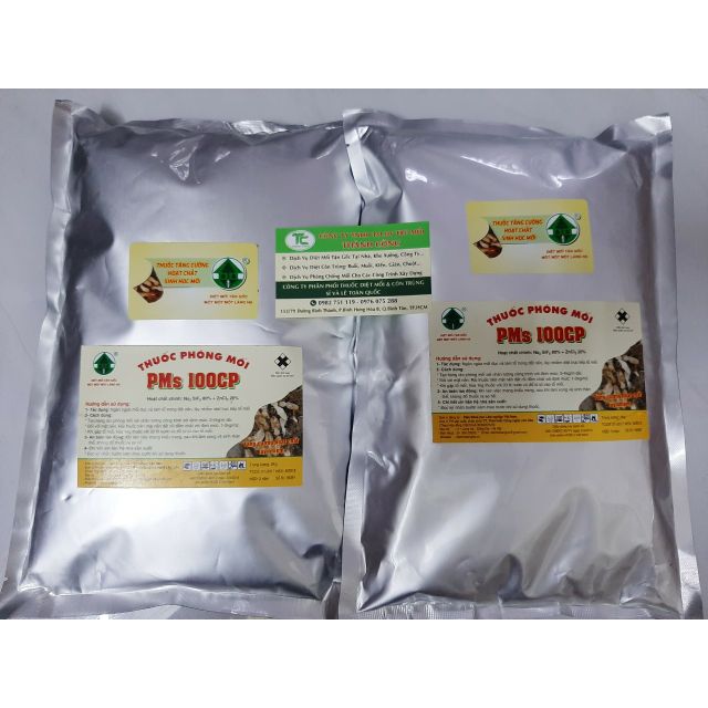 Thuốc phòng chống mối PMS 100 dạng bột bao 2kg -Hàng Mới