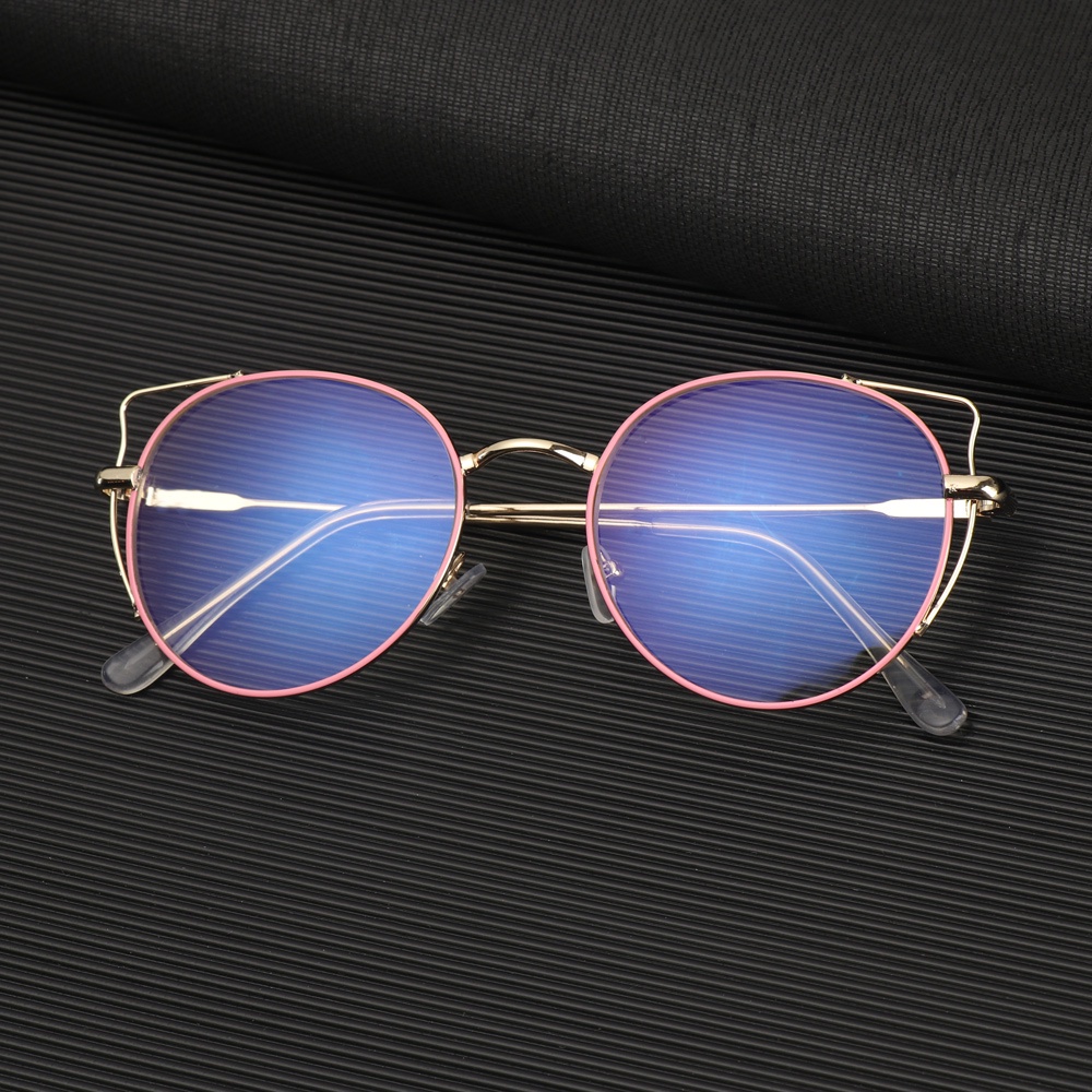 Kính Mát Mihan1 Gọng Kim Loại Tròn Siêu Nhẹ Độ Phân Giải Cao Thời Trang Cho Nam Và Nữ