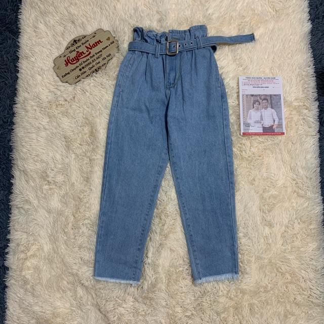 Quần bò bagyy kèm đai | BigBuy360 - bigbuy360.vn