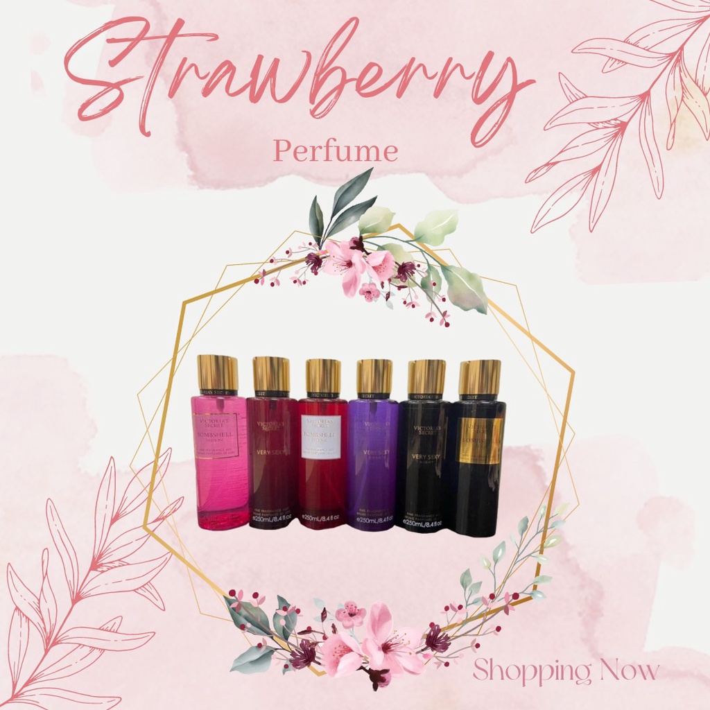 Xịt Thơm Toàn Thân Victoria’s Secret Tổng hợp mùi Very Sexy.Bombshell 250ML