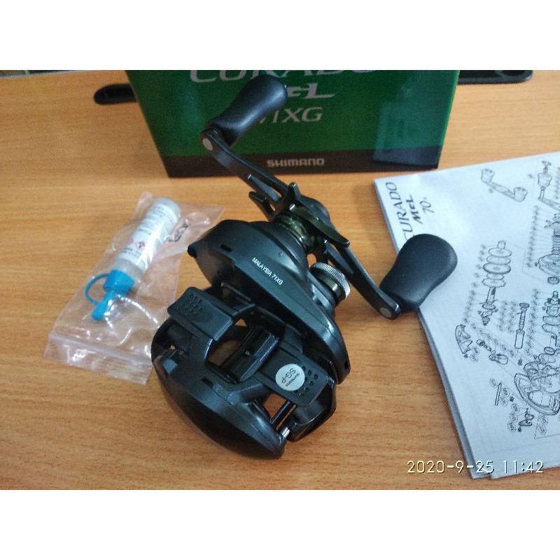 Máy Câu Cá Shimano 2020 Curado MGL 71HG - 71XG - Máy Ngang