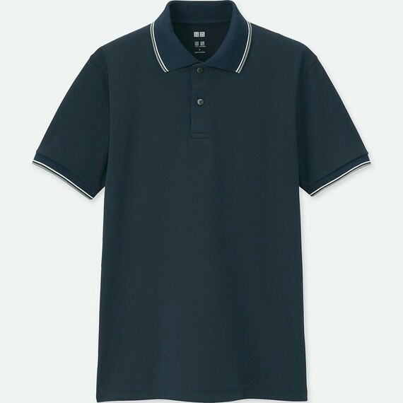 Áo thun khô EX Polo NAM UNIQLO Navy