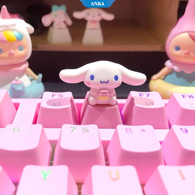 Bàn Phím Cơ Học ESC PBT Họa Tiết Cinnamoroll Dễ Thương DIY