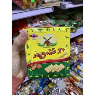 COMBO 2 HỘP LƯƠNG KHÔ 5 SAO HẢI CHÂU CAO CẤP - hộp gồm 10 thanh lương khô