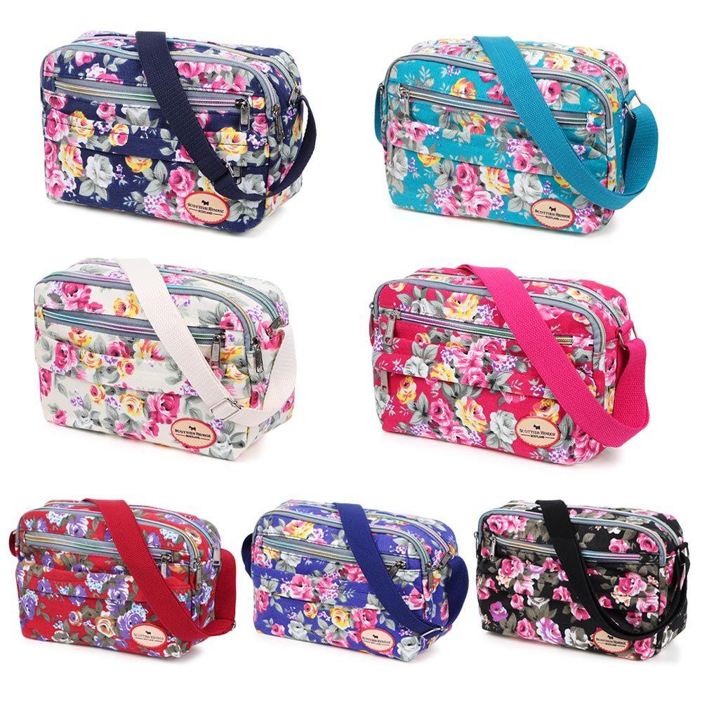 Túi Đeo Vai / Đeo Chéo Cỡ Lớn Chất Liệu Canvas Thời Trang