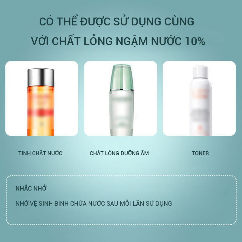 [HÀNG CÓ SẴN] Máy phun sương mini cầm tay, máy xịt khoáng nano cấp ẩm cho da tiện lợi có thể sạc điện | BigBuy360 - bigbuy360.vn