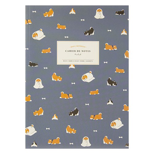 Sổ Ghi Chú ARTBOX Hàn Quốc In Họa Tiết Chó Shiba Dễ Thương Tiện Dụng