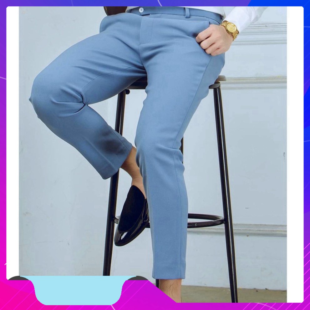 Quần Tây Nam - Quần Âu Nam Co Dãn Kiểu Dáng Body Hàn Quốc Trẻ Trung | BigBuy360 - bigbuy360.vn